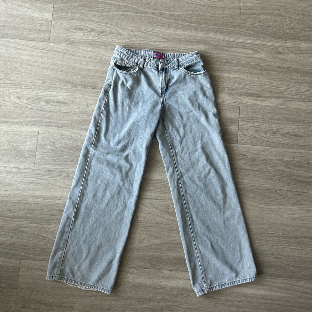 Edkited washed denim Boyfriend Jeans